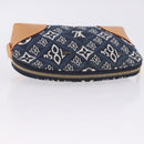 LOUIS VUITTON SINCE1854 Pochette Cosmetic PM Canvas Blue M80307 LV Auth ar14227M-3