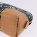 LOUIS VUITTON SINCE1854 Pochette Cosmetic PM Canvas Blue M80307 LV Auth ar14227M-6