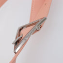 BOTTEGA VENETA MAXI INTRECCIATO Cassette Shoulder Bag Leather Pink Auth ar14228M-16