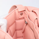 BOTTEGA VENETA MAXI INTRECCIATO Cassette Shoulder Bag Leather Pink Auth ar14228M-21