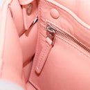BOTTEGA VENETA MAXI INTRECCIATO Cassette Shoulder Bag Leather Pink Auth ar14228M-22