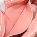 BOTTEGA VENETA MAXI INTRECCIATO Cassette Shoulder Bag Leather Pink Auth ar14228M-23