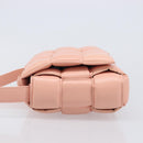 BOTTEGA VENETA MAXI INTRECCIATO Cassette Shoulder Bag Leather Pink Auth ar14228M-5