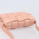 BOTTEGA VENETA MAXI INTRECCIATO Cassette Shoulder Bag Leather Pink Auth ar14228M-6