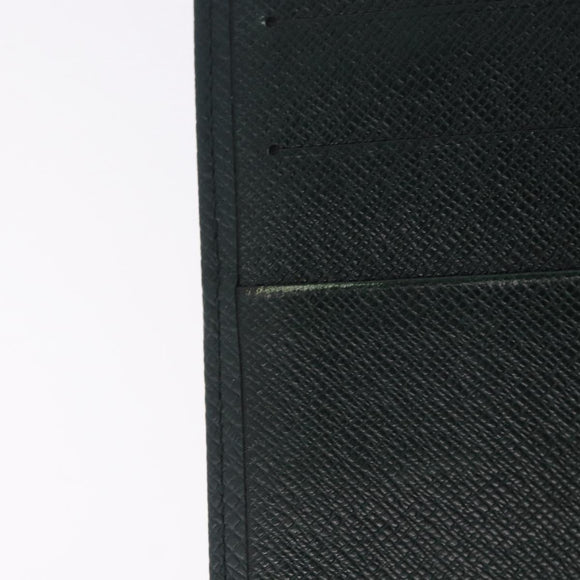 LOUIS VUITTON Taiga Agenda MM Day Planner Cover Epicea R20403 LV Auth ar14231