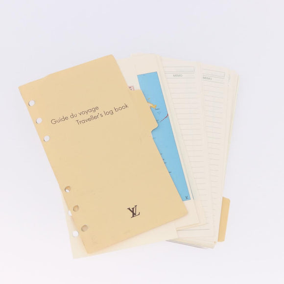 LOUIS VUITTON Taiga Agenda MM Day Planner Cover Epicea R20403 LV Auth ar14231