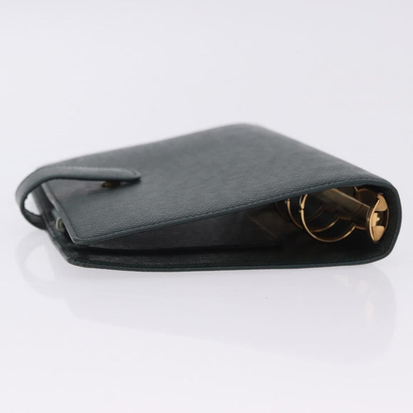 LOUIS VUITTON Taiga Agenda MM Day Planner Cover Epicea R20403 LV Auth ar14231