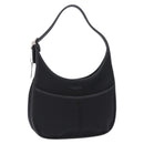 Coach Shoulder Bag Nylon Black Silver Auth ar14243-1