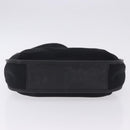 Coach Shoulder Bag Nylon Black Silver Auth ar14243-13
