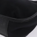 Coach Shoulder Bag Nylon Black Silver Auth ar14243-16