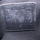 Coach Shoulder Bag Nylon Black Silver Auth ar14243-22