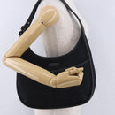 Coach Shoulder Bag Nylon Black Silver Auth ar14243-29