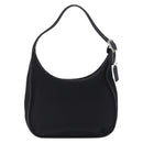 Coach Shoulder Bag Nylon Black Silver Auth ar14243-3
