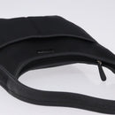 Coach Shoulder Bag Nylon Black Silver Auth ar14243-7