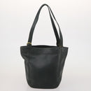Coach Tote Bag Leather 2 Set Brown Khaki Auth ar14245-10