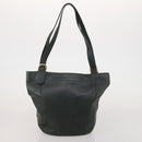 Coach Tote Bag Leather 2 Set Brown Khaki Auth ar14245-11