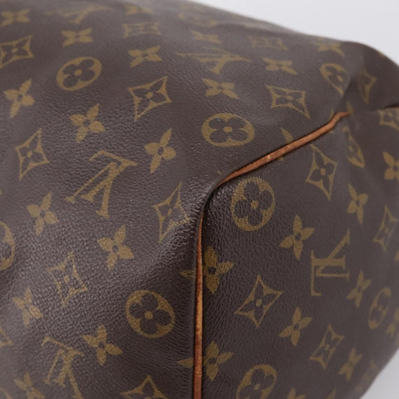 LOUIS VUITTON Monogram Speedy 35 Hand Bag M41524 LV Auth ar14247