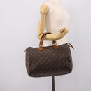 LOUIS VUITTON Monogram Speedy 35 Hand Bag M41524 LV Auth ar14247-23