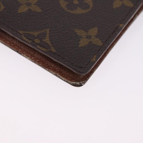 LOUIS VUITTON Monogram Agenda PM Day Planner Cover R20005 LV Auth ar14249
