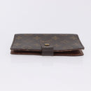 LOUIS VUITTON Monogram Agenda PM Day Planner Cover R20005 LV Auth ar14249-3