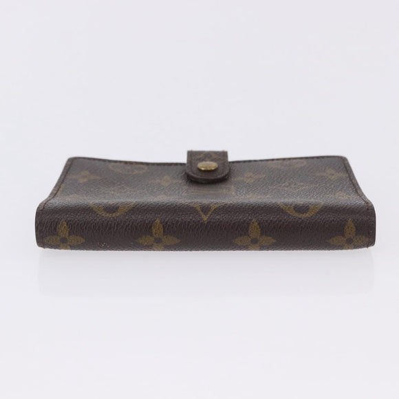 LOUIS VUITTON Monogram Agenda PM Day Planner Cover R20005 LV Auth ar14249