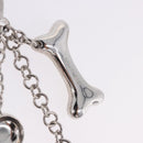 LOUIS VUITTON Bijoux Sack Baxter Charm Metal Silver M65178 LV Auth ar14252V-5