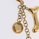 LOUIS VUITTON Bijoux Sack Baxter Charm Metal Gold Tone M65177 LV Auth ar14253V-10