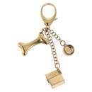 LOUIS VUITTON Bijoux Sack Baxter Charm Metal Gold Tone M65177 LV Auth ar14253V-13