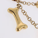 LOUIS VUITTON Bijoux Sack Baxter Charm Metal Gold Tone M65177 LV Auth ar14253V-4
