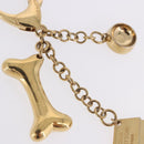 LOUIS VUITTON Bijoux Sack Baxter Charm Metal Gold Tone M65177 LV Auth ar14253V-6