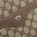GUCCI GG Supreme Web Sherry Line Tote Bag PVC Beige Gold 39 02 003 Auth ar14261-17