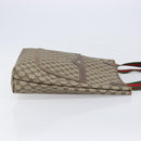 GUCCI GG Supreme Web Sherry Line Tote Bag PVC Beige Gold 39 02 003 Auth ar14261-4