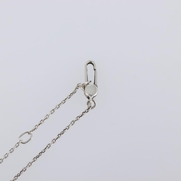 GUCCI Necklace Ag925 Silver Auth ar14263