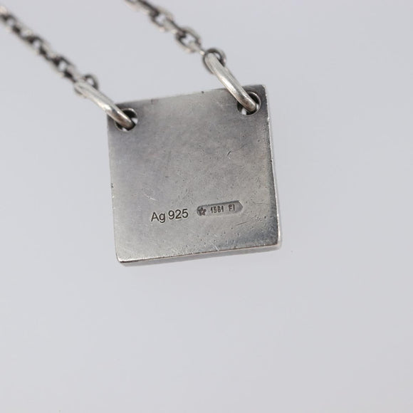 GUCCI Necklace Ag925 Silver Auth ar14263