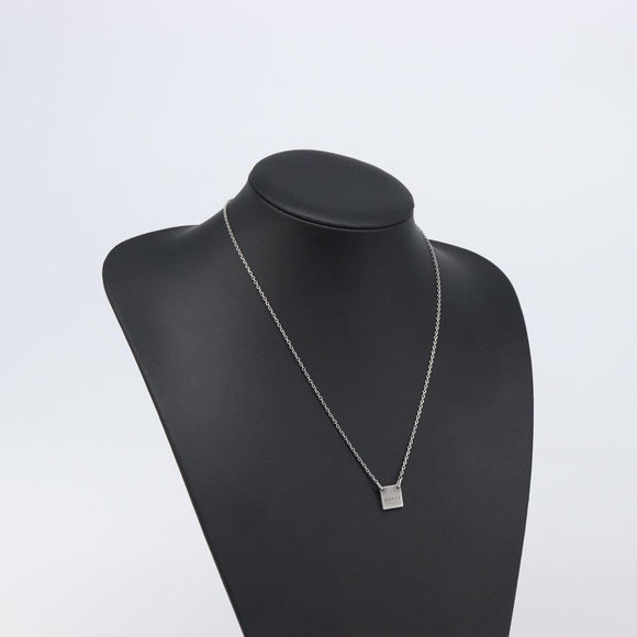 GUCCI Necklace Ag925 Silver Auth ar14263