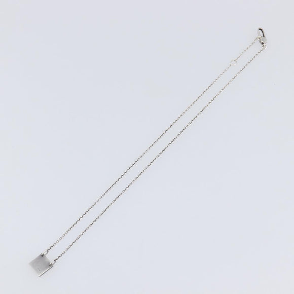 GUCCI Necklace Ag925 Silver Auth ar14263