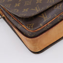 LOUIS VUITTON Monogram Cartouchiere GM Shoulder Bag M51252 LV Auth ar14279-15