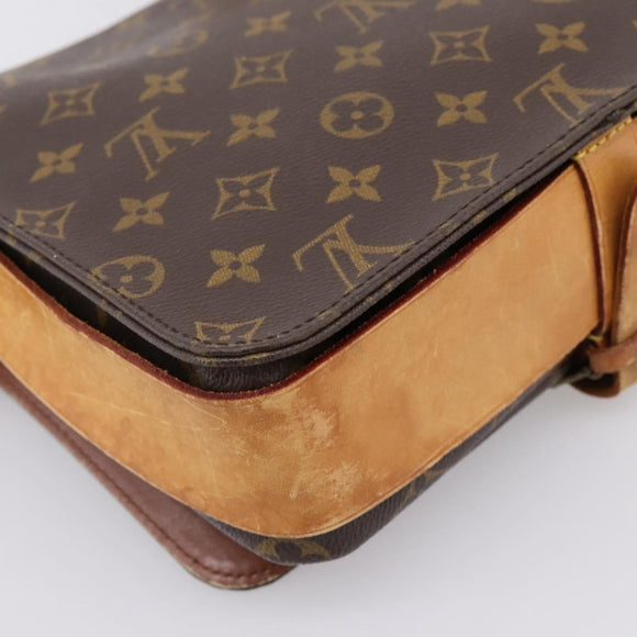 LOUIS VUITTON Monogram Cartouchiere GM Shoulder Bag M51252 LV Auth ar14279