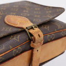 LOUIS VUITTON Monogram Cartouchiere GM Shoulder Bag M51252 LV Auth ar14279-18