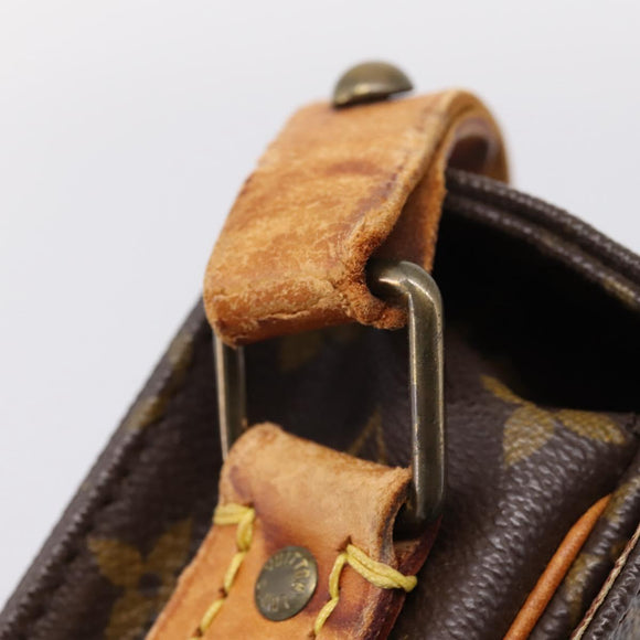 LOUIS VUITTON Monogram Cartouchiere GM Shoulder Bag M51252 LV Auth ar14279