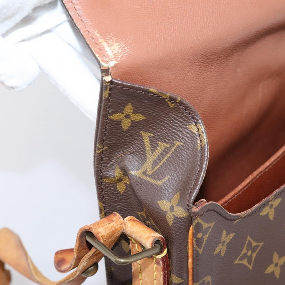 LOUIS VUITTON Monogram Cartouchiere GM Shoulder Bag M51252 LV Auth ar14279
