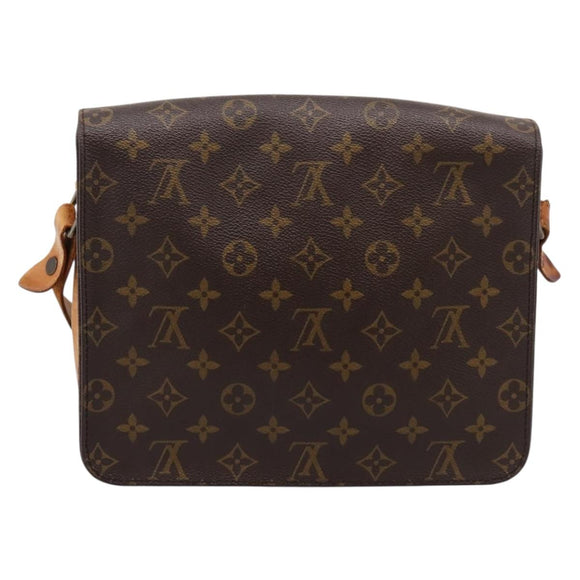 LOUIS VUITTON Monogram Cartouchiere GM Shoulder Bag M51252 LV Auth ar14279