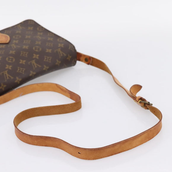 LOUIS VUITTON Monogram Cartouchiere GM Shoulder Bag M51252 LV Auth ar14279