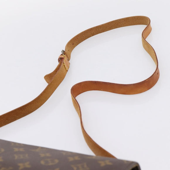 LOUIS VUITTON Monogram Cartouchiere GM Shoulder Bag M51252 LV Auth ar14279
