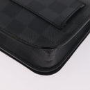 LOUIS VUITTON Graphite Ceinture Pochette Homme Pouch M6837 LV Auth ar14287-11
