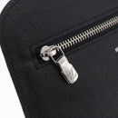 LOUIS VUITTON Graphite Ceinture Pochette Homme Pouch M6837 LV Auth ar14287-21