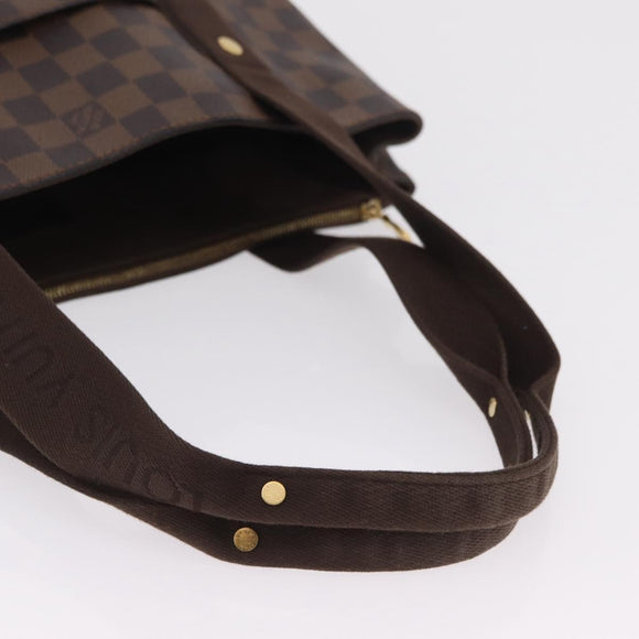 LOUIS VUITTON Damier Ebene Kababobur Tote Bag N52006 LV Auth ar14288