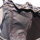 PRADA Backpack Nylon Khaki Silver Auth ar14290-26