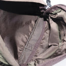 PRADA Backpack Nylon Khaki Silver Auth ar14290-28
