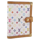 LOUIS VUITTON Multicolor Agenda PM Day Planner Cover R21074 LV Auth ar14291A-1